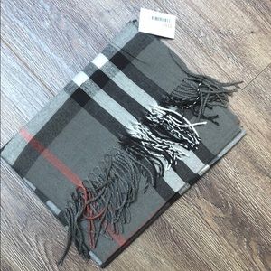 Men’s Dion tartan plaid modal scarf